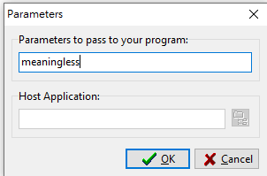 Setting parameter